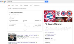 Google-Fußballspieldaten