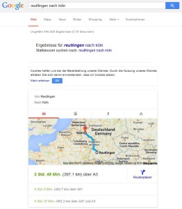 Google-Reiseplaner
